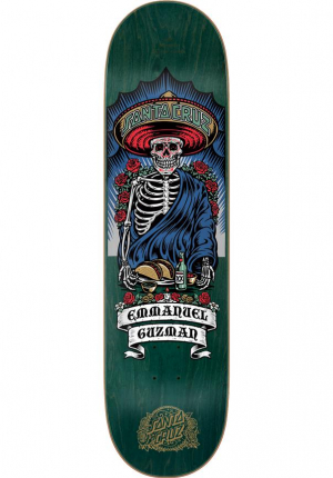 Santa Cruz 8,27 Guzman Dine With Me Skateboard Deck